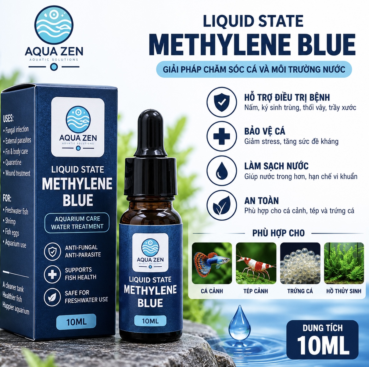 XANH ( methylene blu 10ml)